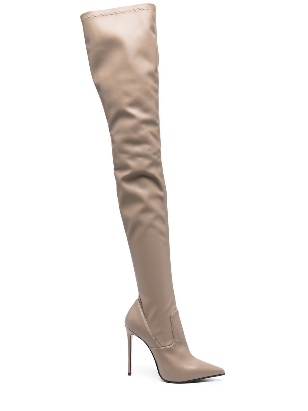 Le Silla Eva 115mm Thigh-high Boots In Neutrals