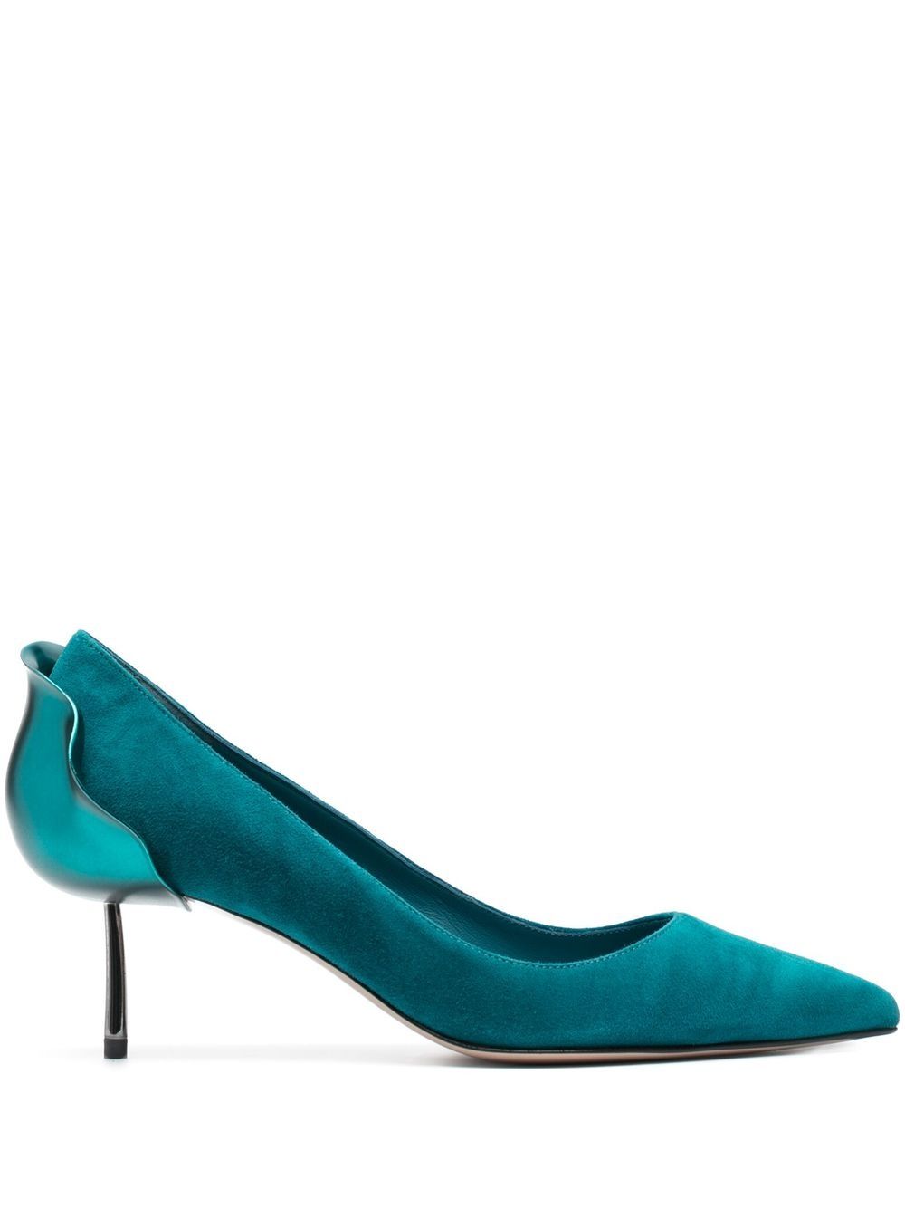 

Le Silla Petalo 60mm suede pumps - Blue