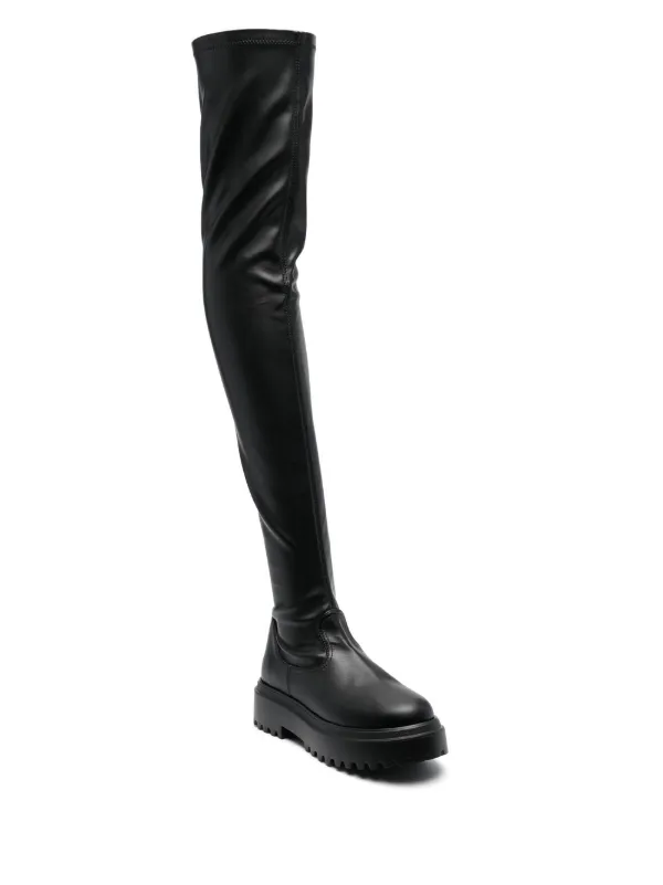 Shoe Eilah Wide Calf Thigh High Boot Le Silla Ranger Thigh-high Boots Black FARFETCH JO