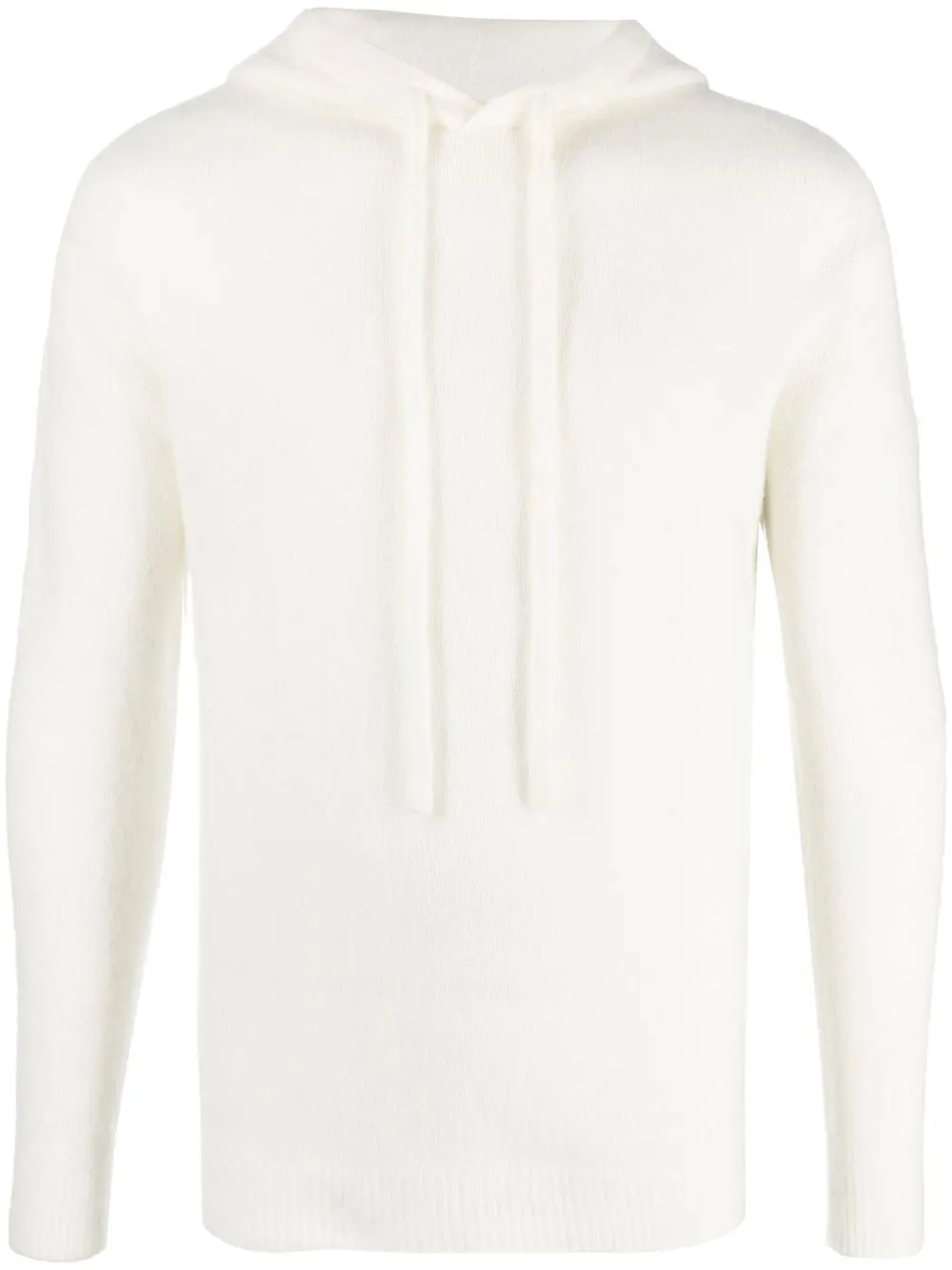 

Roberto Collina hoodie lisa - Blanco