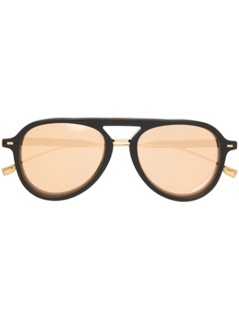 BOSS pilot-frame design sunglasses