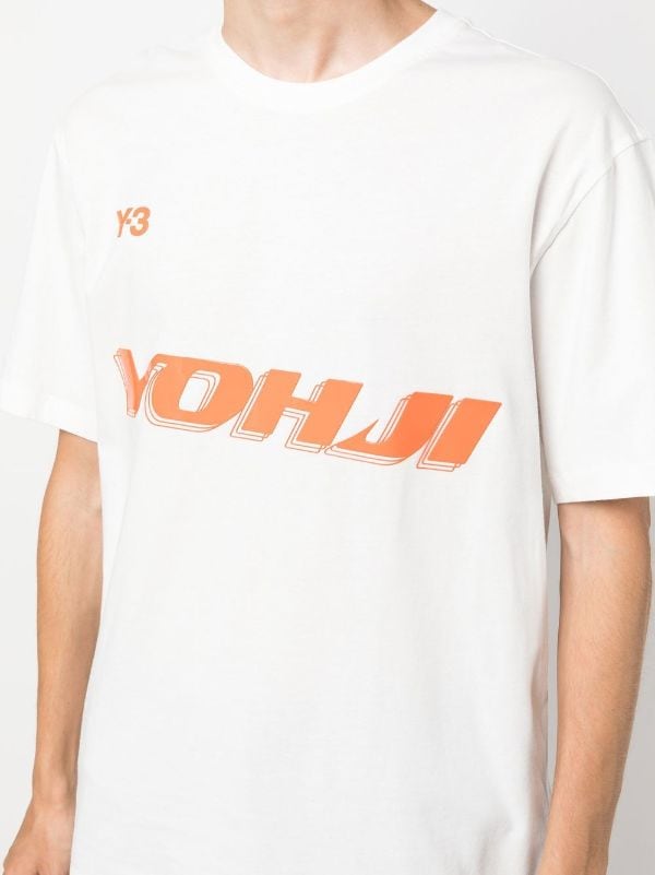 Y-3 Logo Print T-shirt Farfetch
