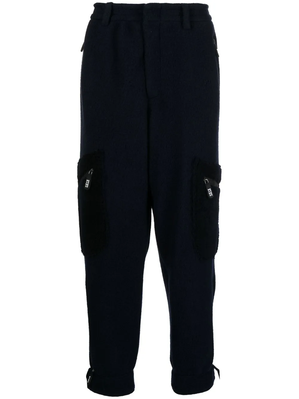 

Giorgio Armani zip-pocket track pants - Blue