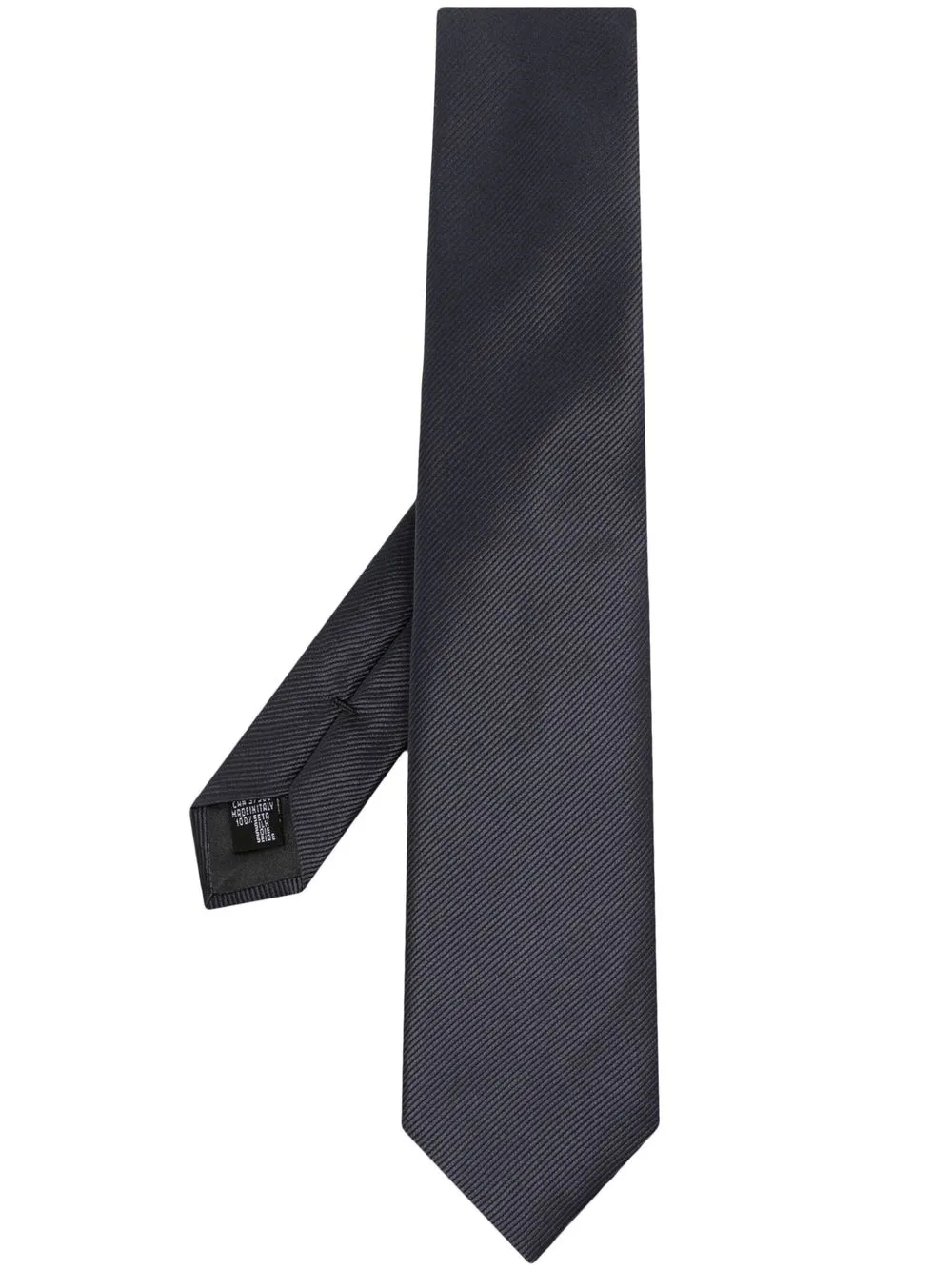 

Giorgio Armani textured silk tie - Blue