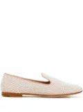 Giuseppe Zanotti Lindy rhinestone loafers - Pink