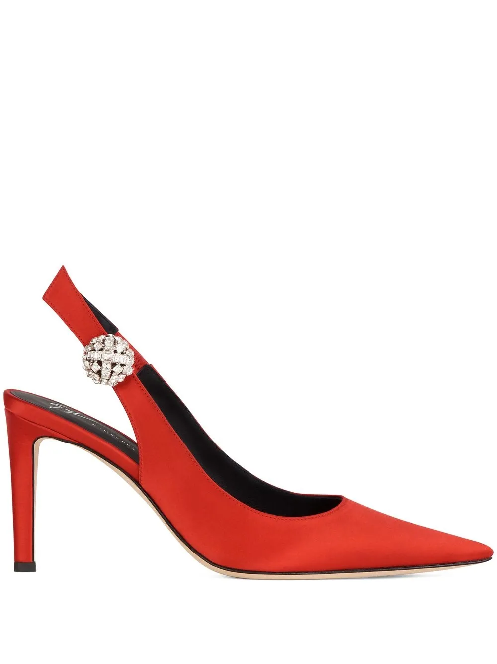 

Giuseppe Zanotti zapatillas con tira trasera Sphera - Rojo