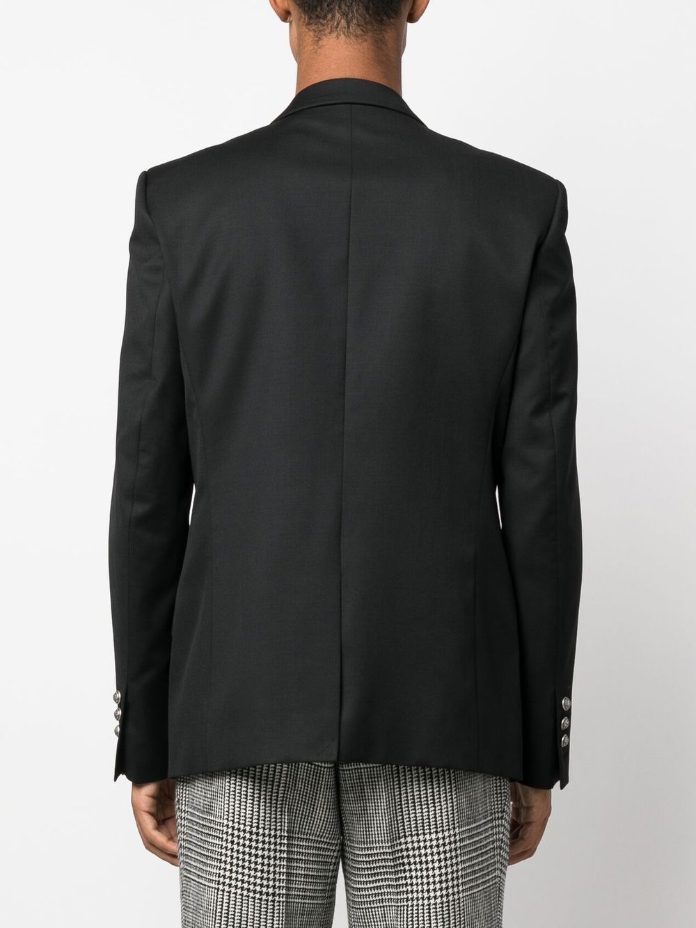 Balmain button-detailing slim blazer Men