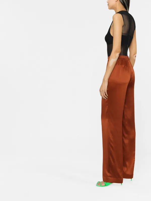 Alice + Olivia Nichol high-neck Sleeveless Mesh Bodysuit