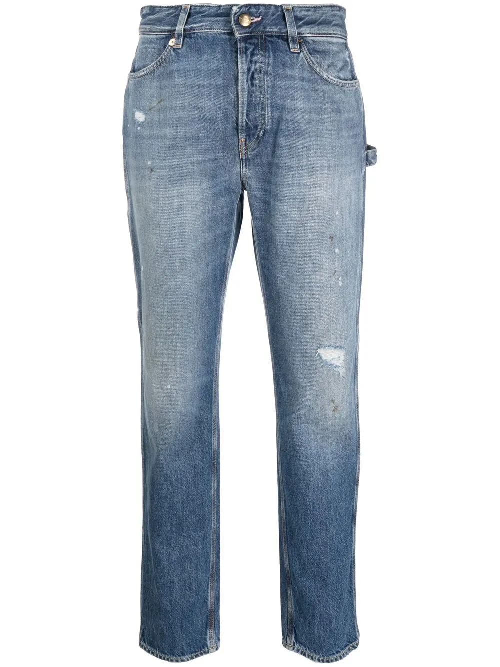 

WASHINGTON DEE CEE jeans rectos con efecto envejecido - BLUE