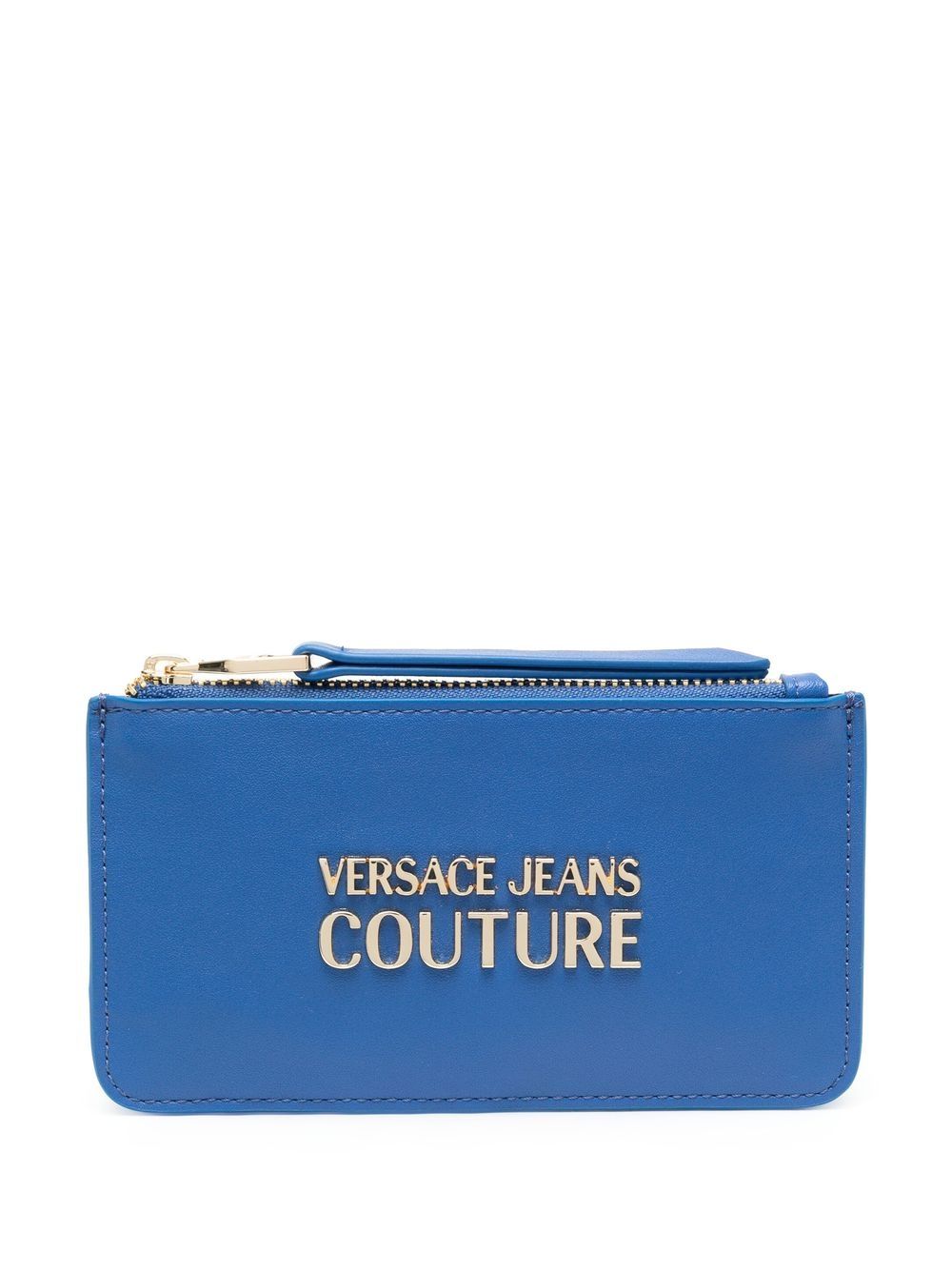 

Versace Jeans Couture cartera con letras del logo - Azul