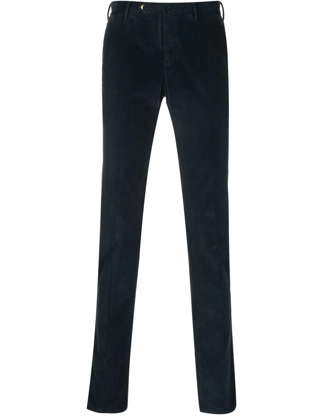 

PT Torino fine ribbed straight-leg trousers - Blue