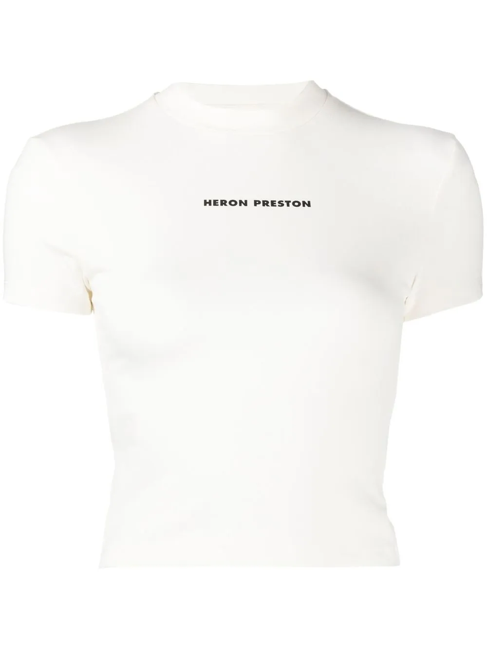 

Heron Preston logo-print short-sleeved T-shirt - White