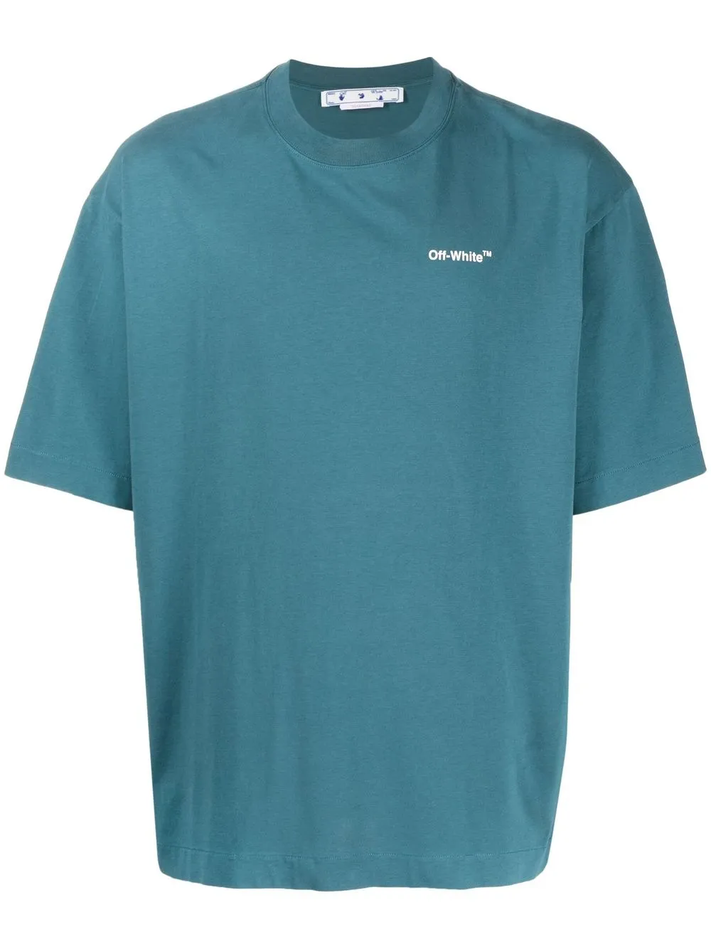 

Off-White chain Arrows print T-shirt - Green