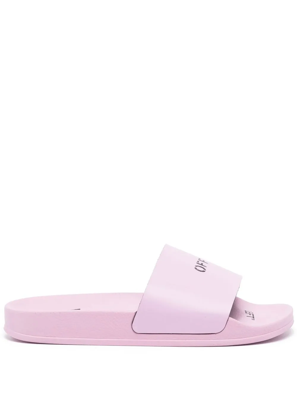 

Off-White Off Stamp rubber slides - Purple