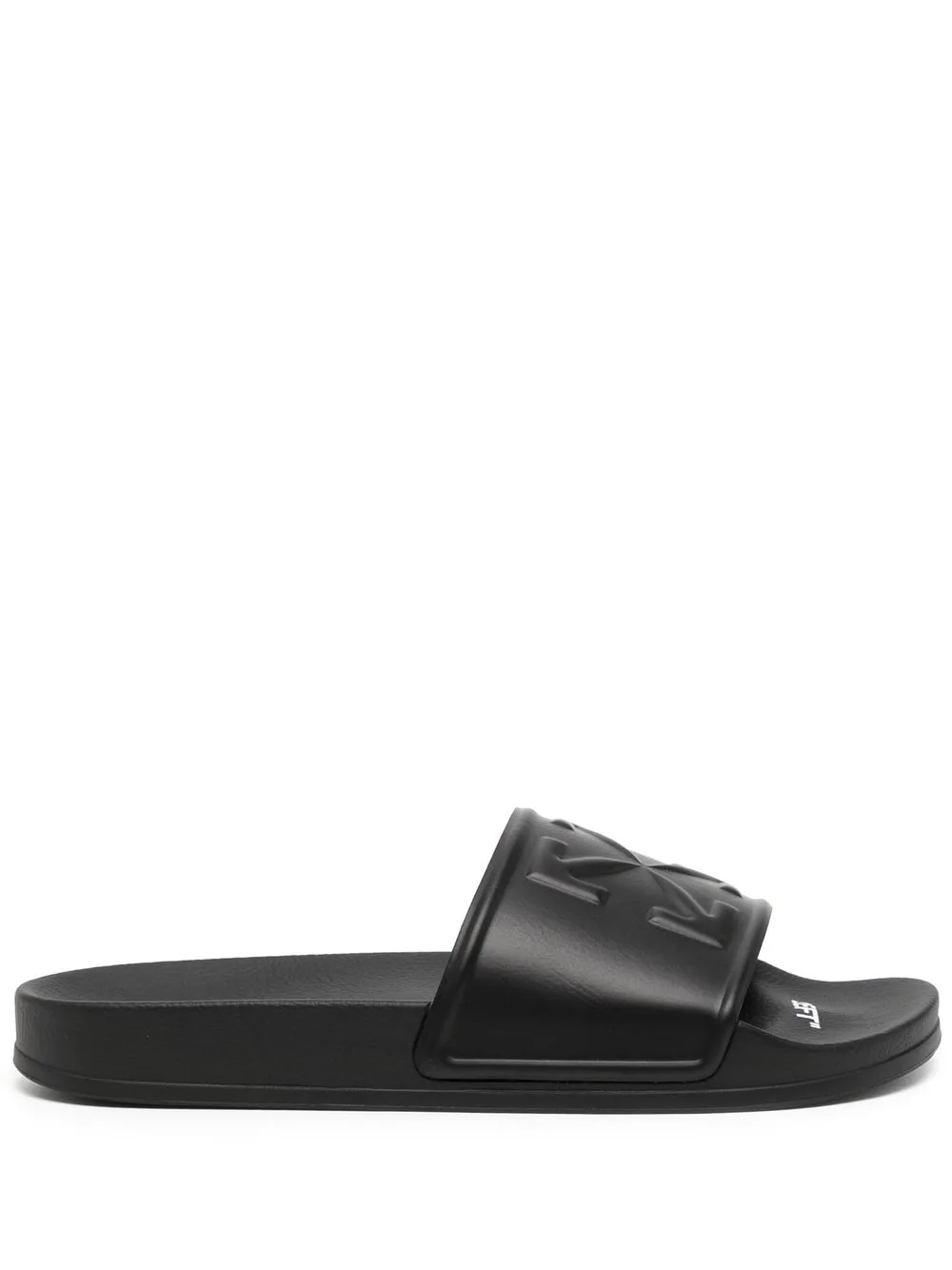 

Off-White Arrows-embossed slides - Black