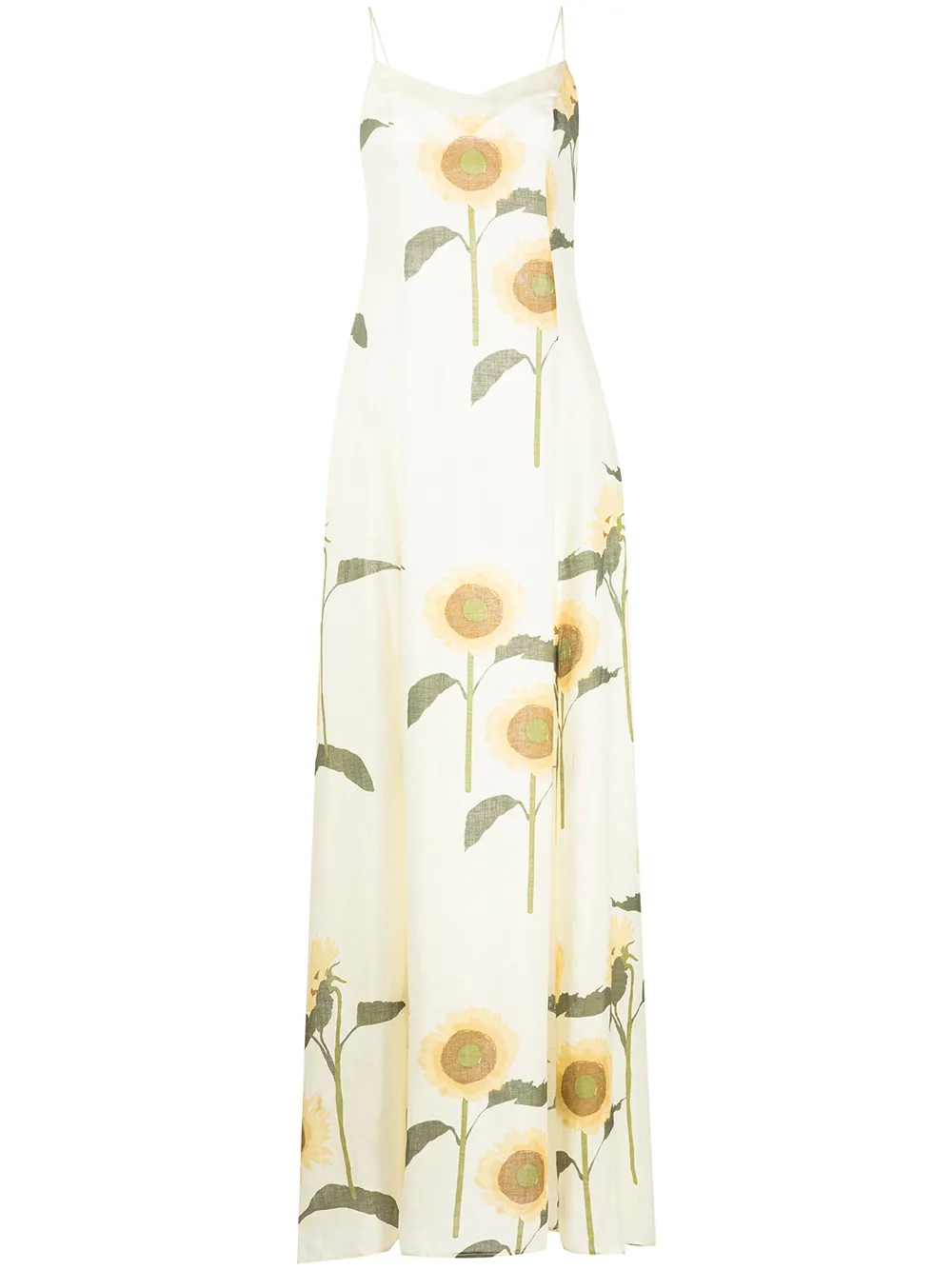 

Bernadette Aria sunflower-print dress - White