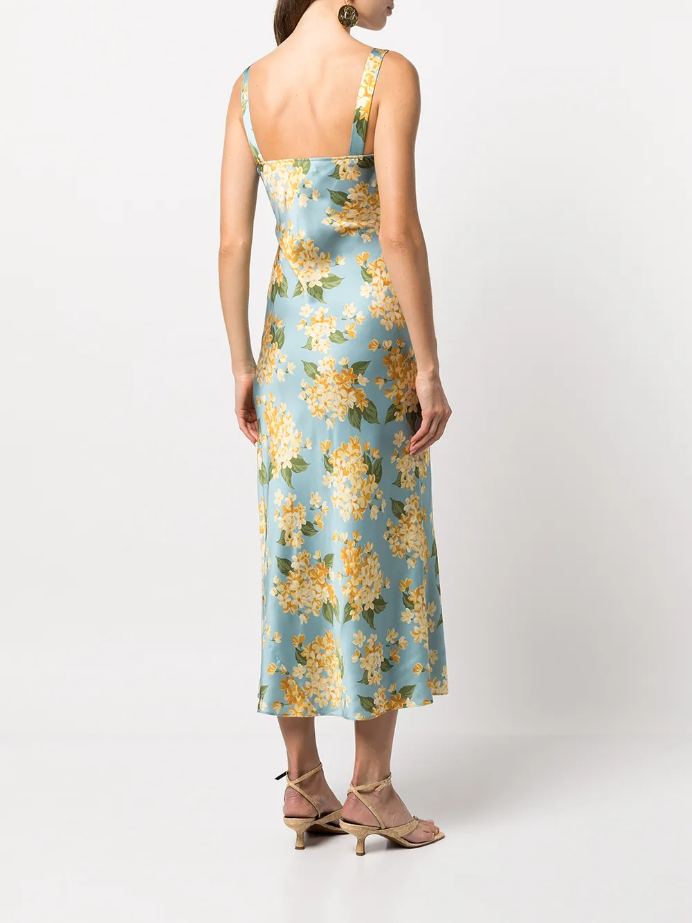 daytona silk dress reformation