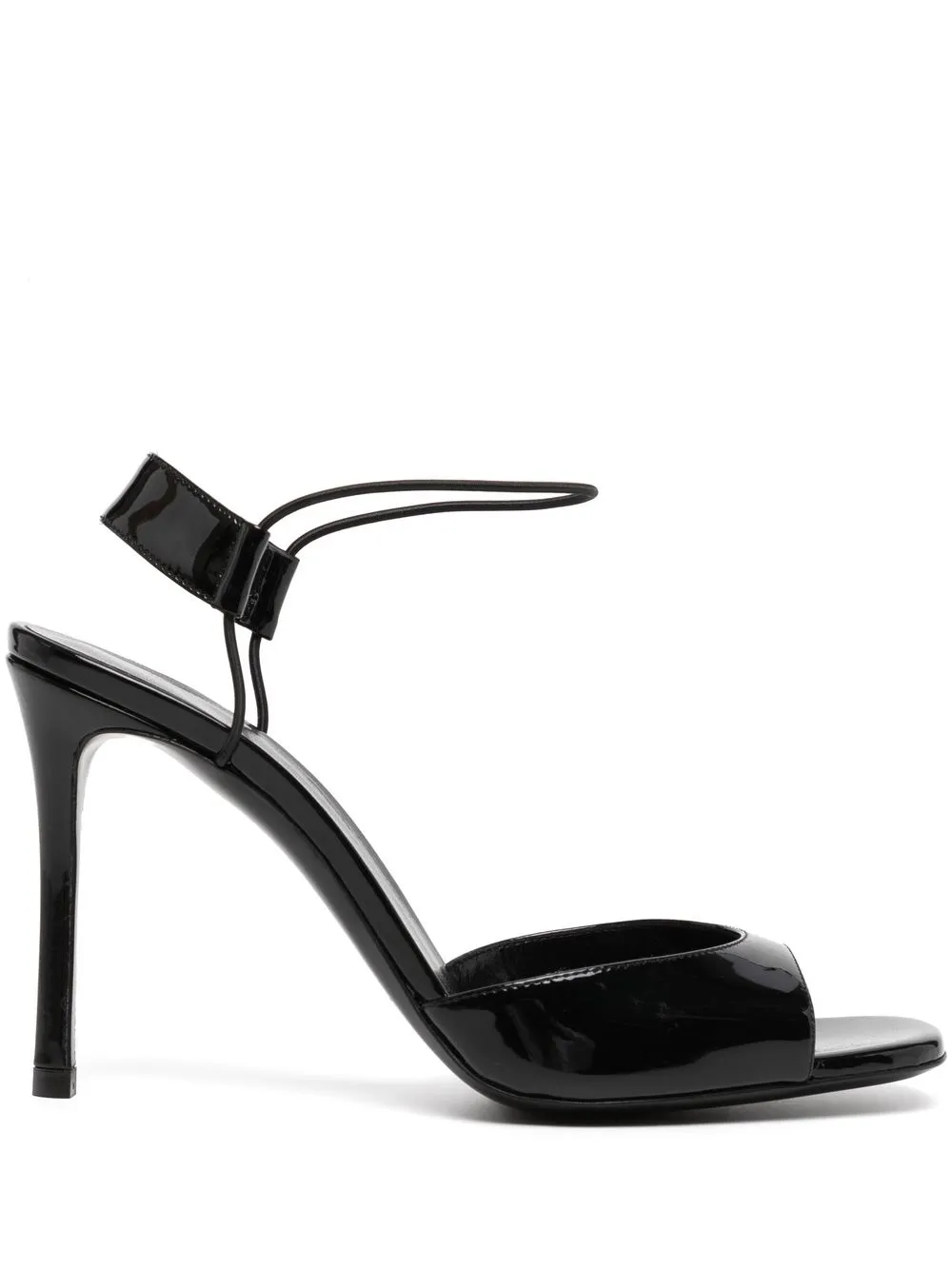 

Giorgio Armani ankle-strap 95mm sandals - Black