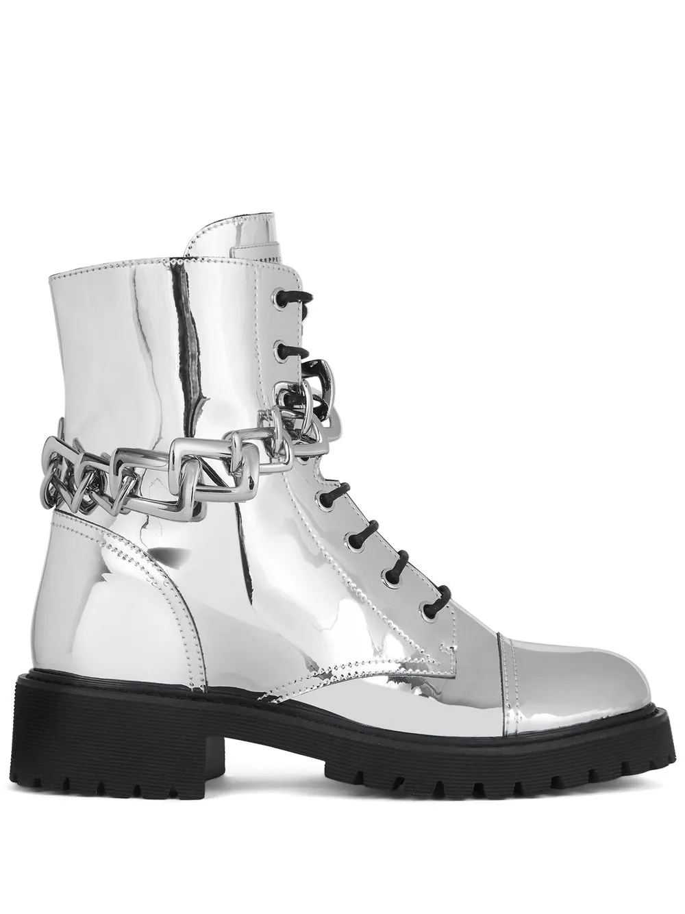

Giuseppe Zanotti botines Detroit - Plateado