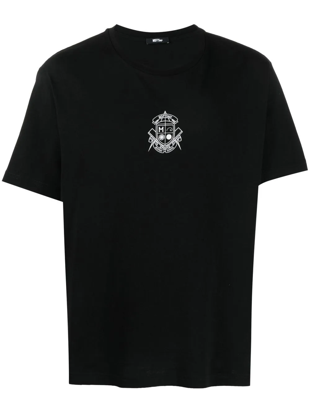 MSFTSrep Mystery School graphic t-shirt - 99 BLACK