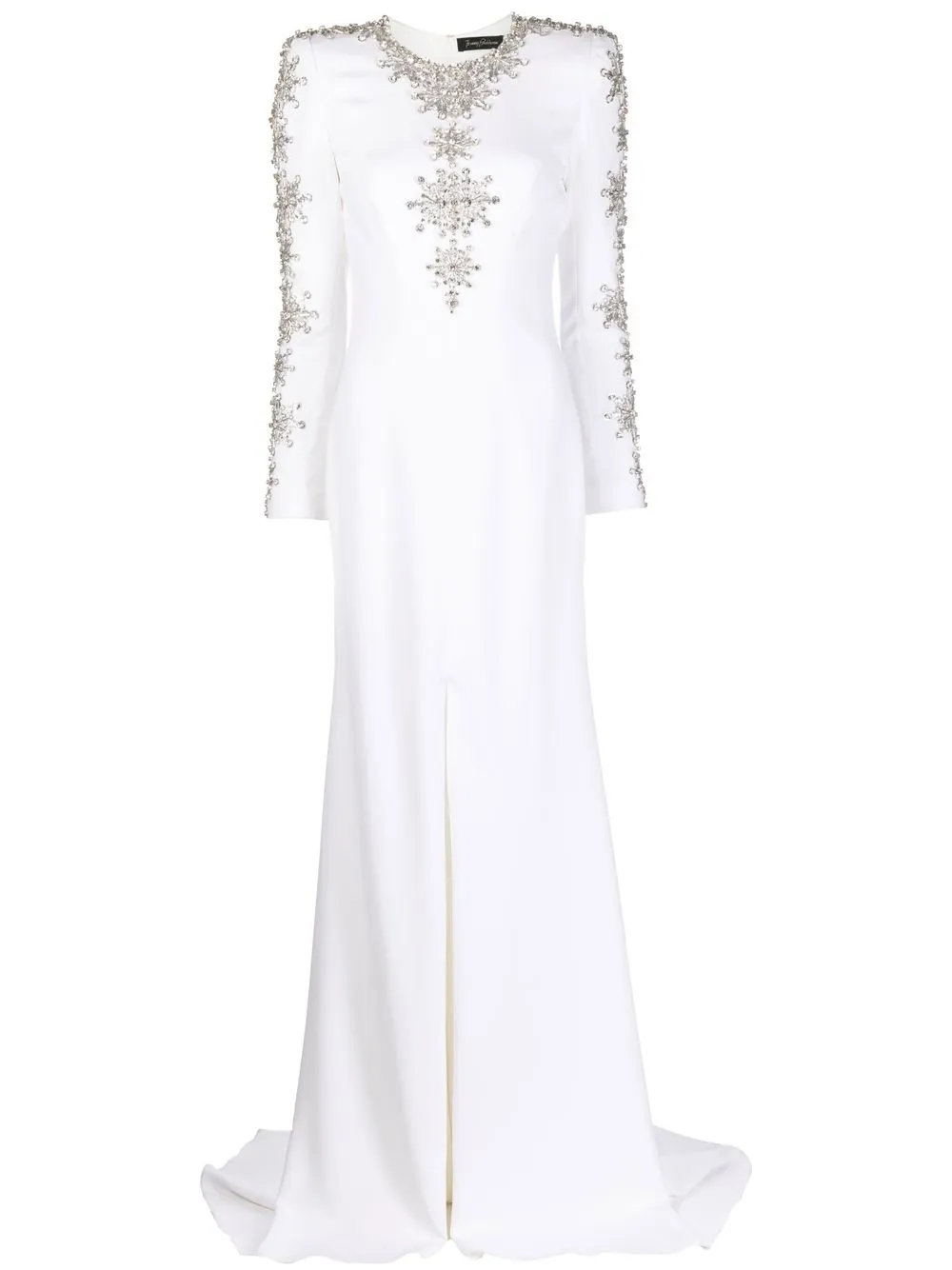 

Jenny Packham Ester crystal-embellished dress - White