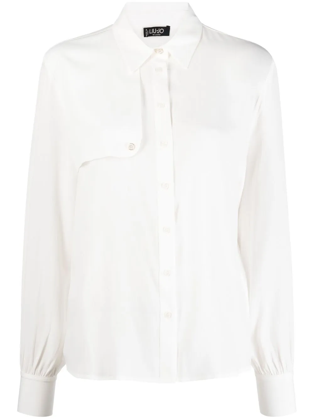 

LIU JO blusa con botones - Blanco