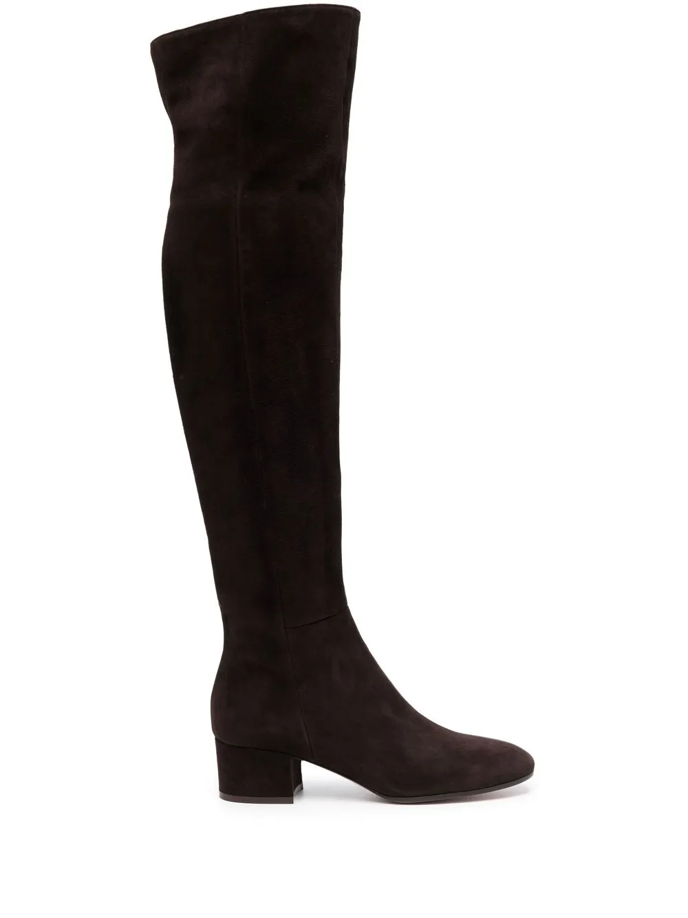 

Gianvito Rossi botas altas Rolling Mid - Marrón