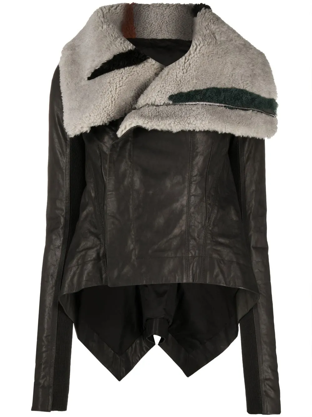 

Rick Owens chamarra con cierre - Negro