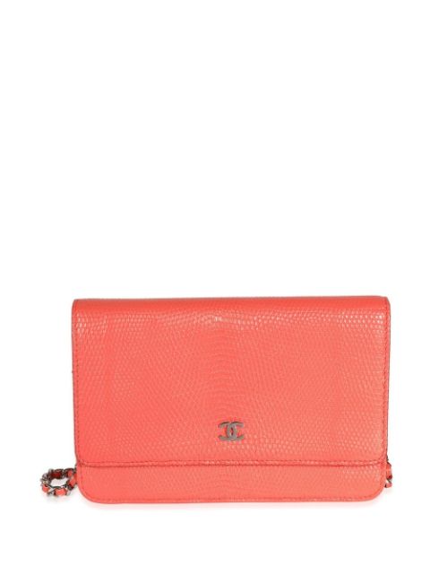 Affordable HOT SALE CHANEL CC wallet on chain Women