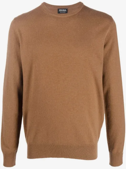 Zegna crew-neck cashmere jumper