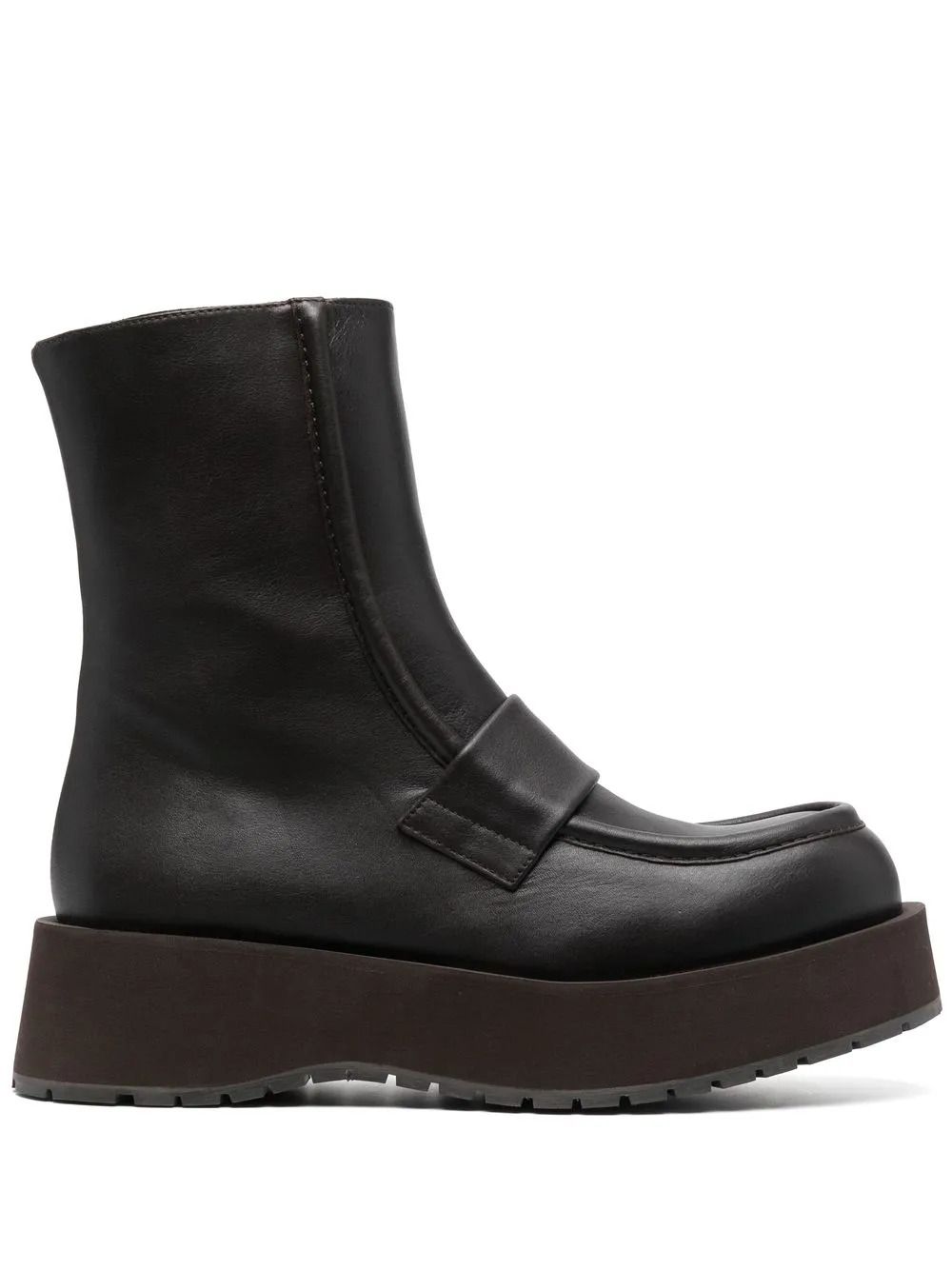

Paloma Barceló calf-leather ankle-boots - Brown
