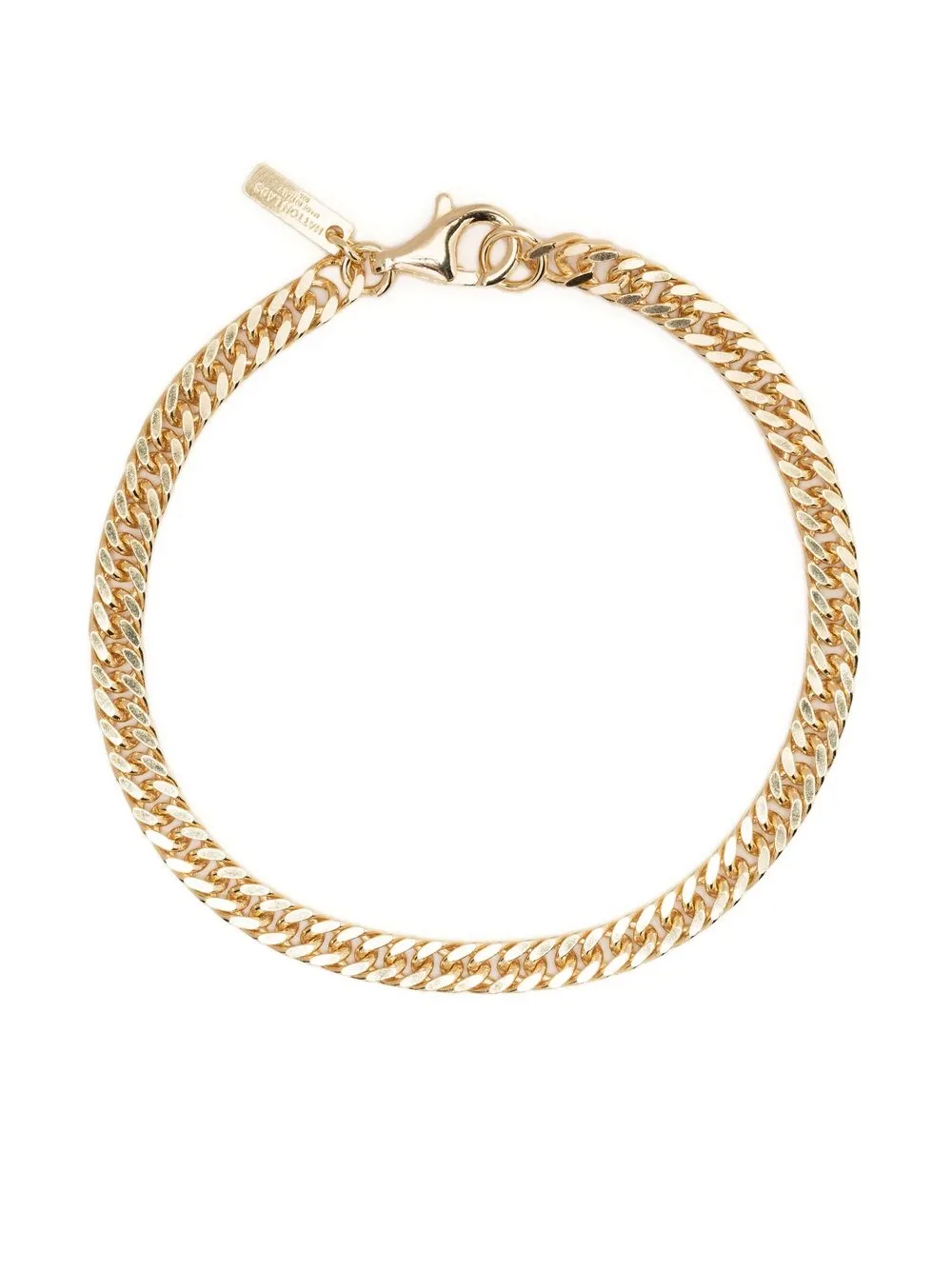 

Hatton Labs pulsera Bumper Baguette - Dorado