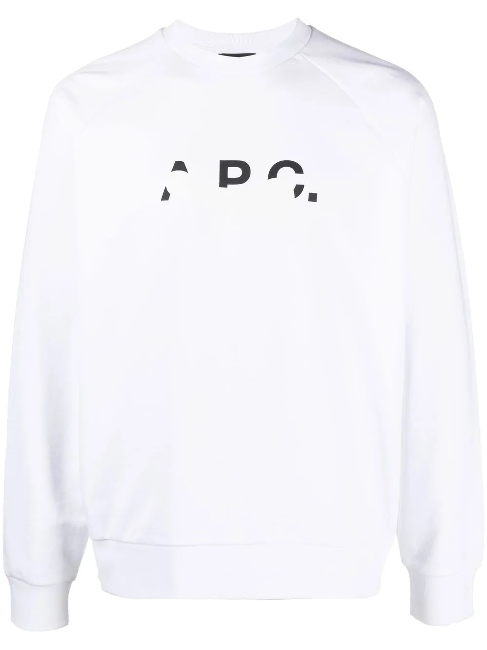 

A.P.C. sudadera con logo estampado - Blanco