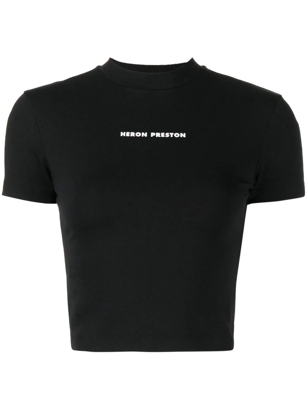 

Heron Preston logo-print short-sleeved T-shirt - Black