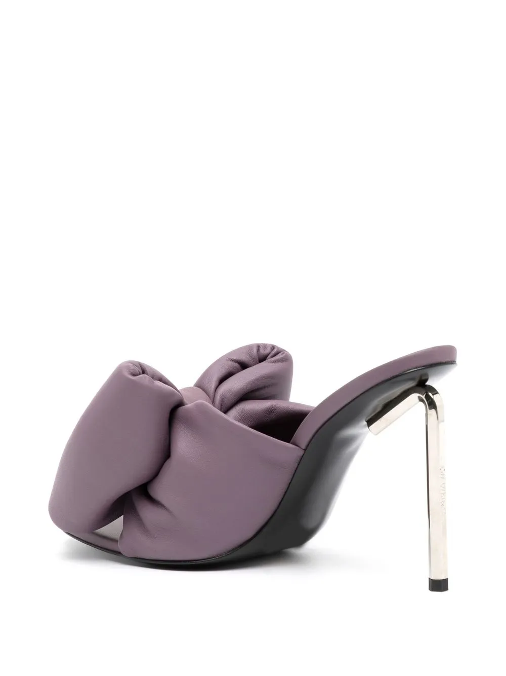  Off White Allen Stiletto Sandalen   Violett 