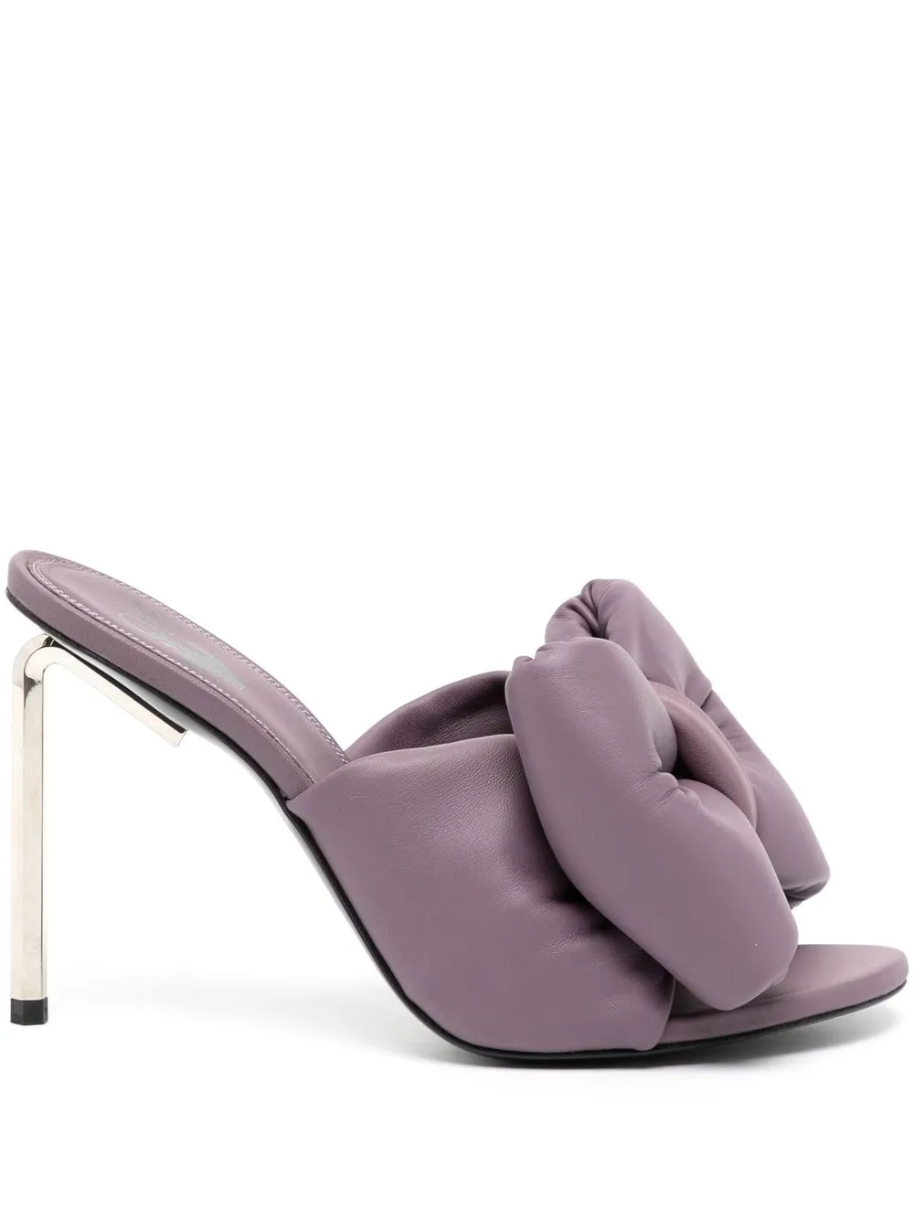 

Off-White sandalias Allen con tacón stiletto - Morado