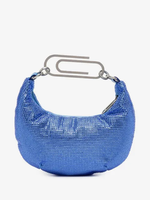 Off-White Paperclip studded shoulder bag