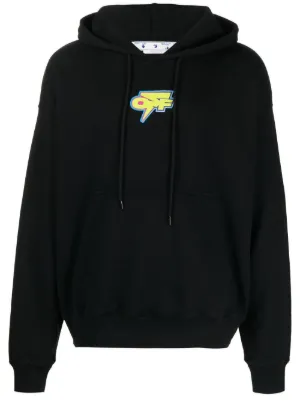 Off-White オフホワイト ロゴ パーカー | ブラック | FARFETCH JP