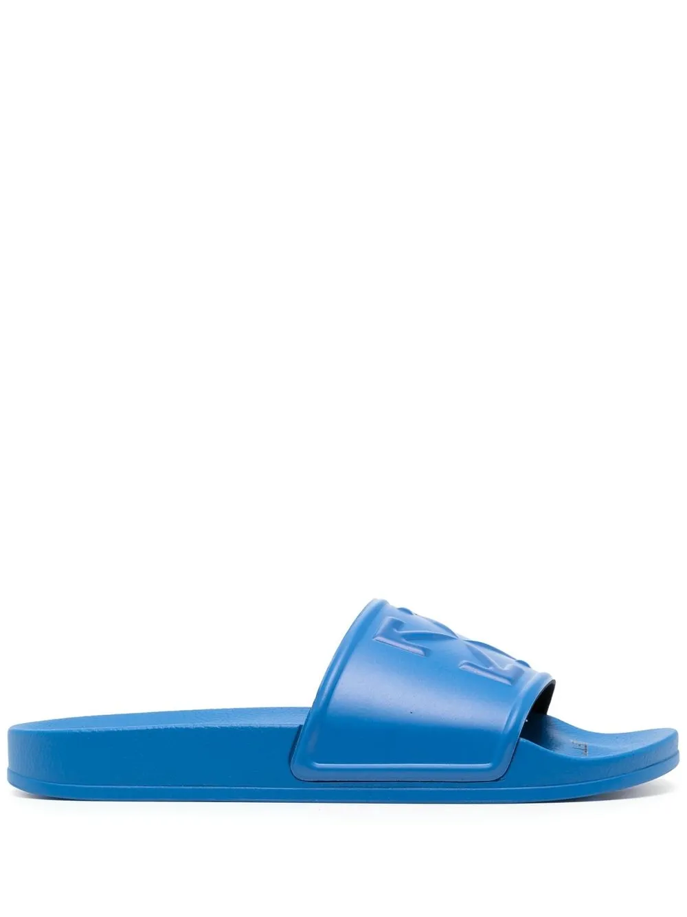 

Off-White Arrows-embossed slides - Blue