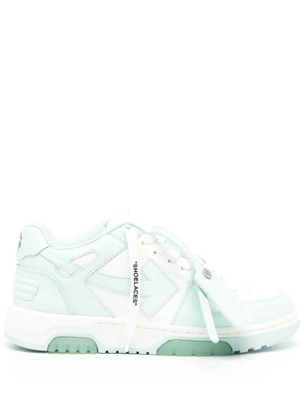 OFF-WHITE OUT OF OFFICE LEATHER SNEAKERS