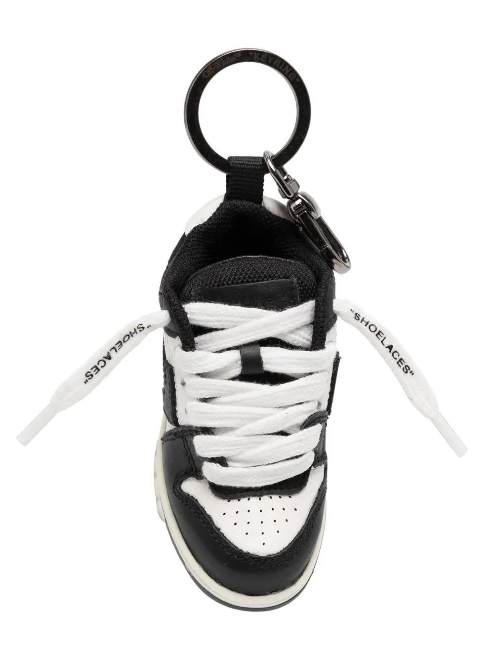 

Off-White sneaker-detail keyring - Black