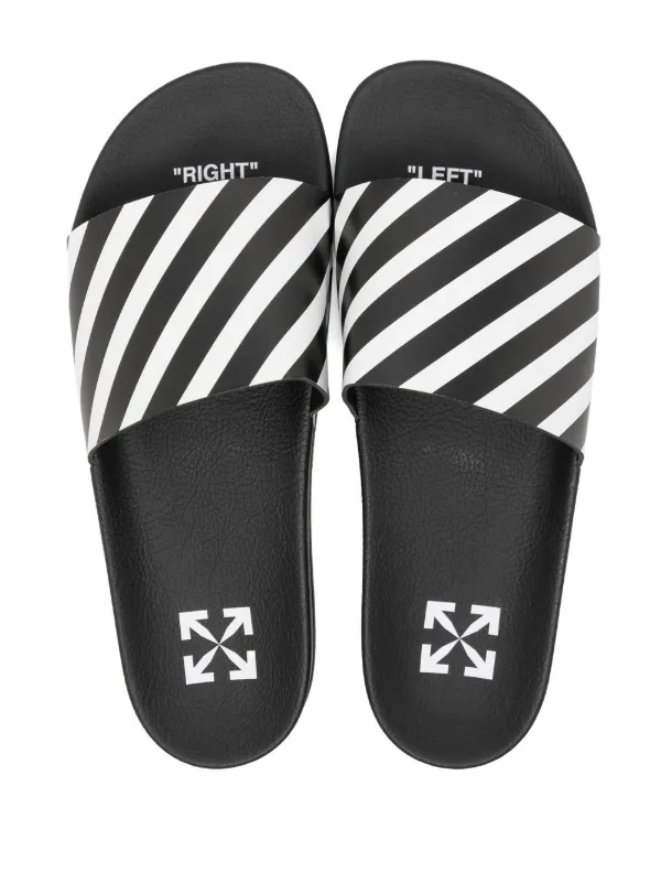 off white slides stripes