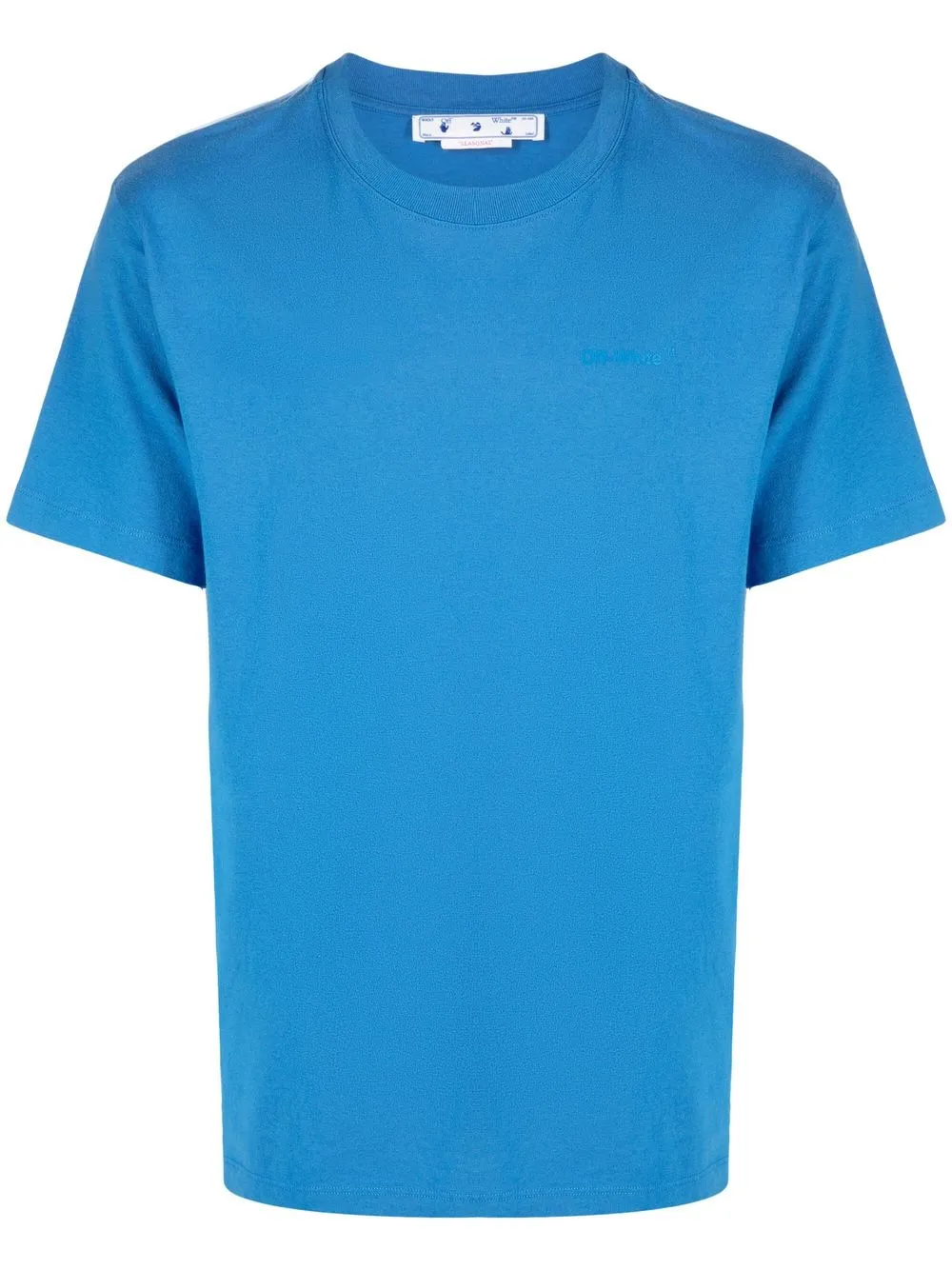 

Off-White playera con motivo Diag Tab - Azul