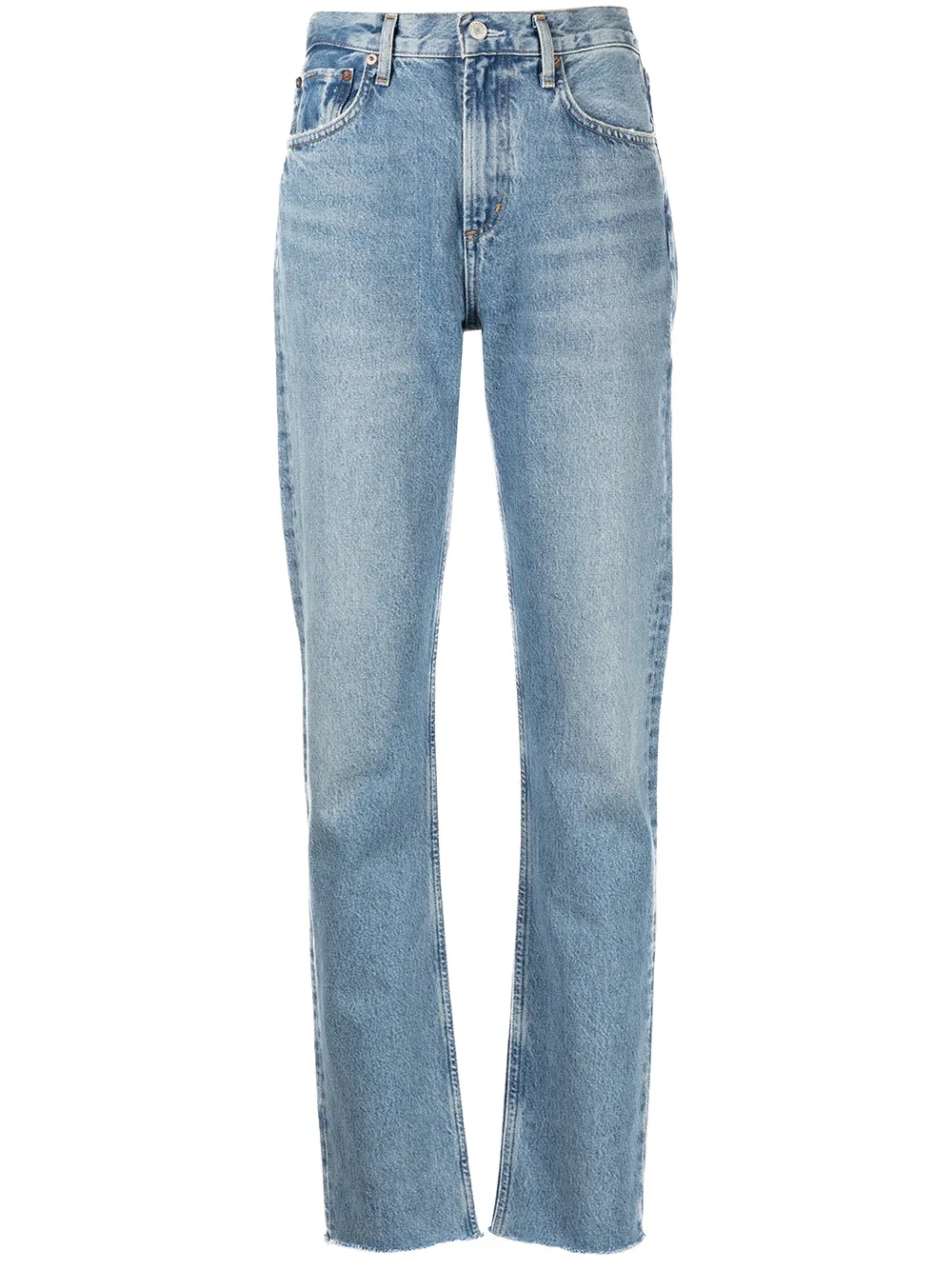 

AGOLDE jeans rectos Cherie - Azul