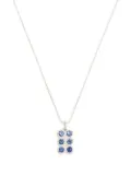 Bleue Burnham Flowers Grow Together sapphire necklace - Silver