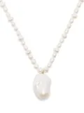 A Sinner in Pearls Fireball pearl pendant necklace - White