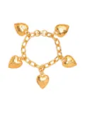 Mondo Mondo Heart Burn charm bracelet - Gold