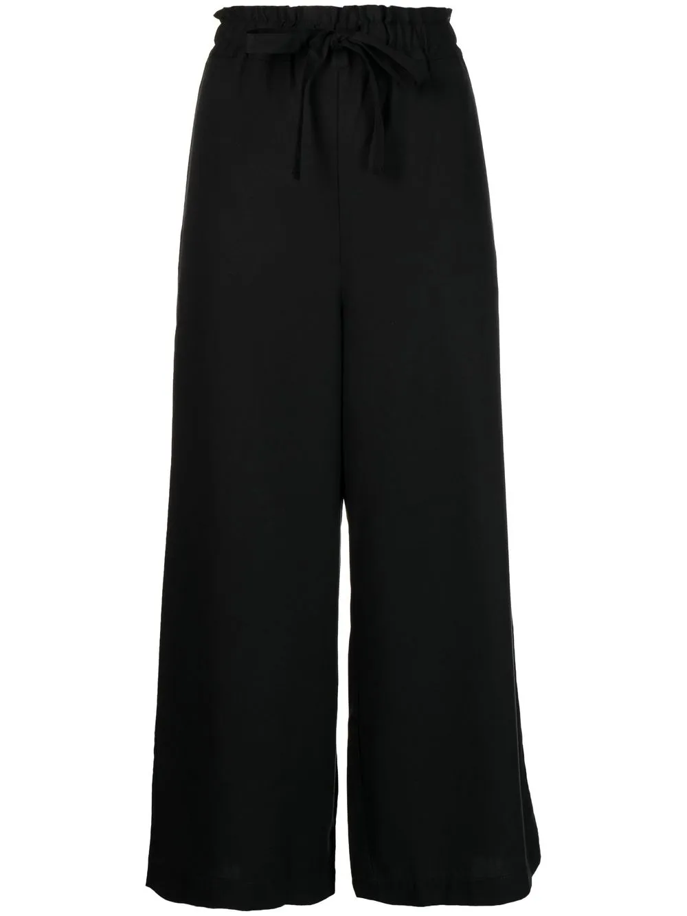 

SPORT b. by agnès b. pantalones estilo culottes con lazo en la parte delantera - Negro