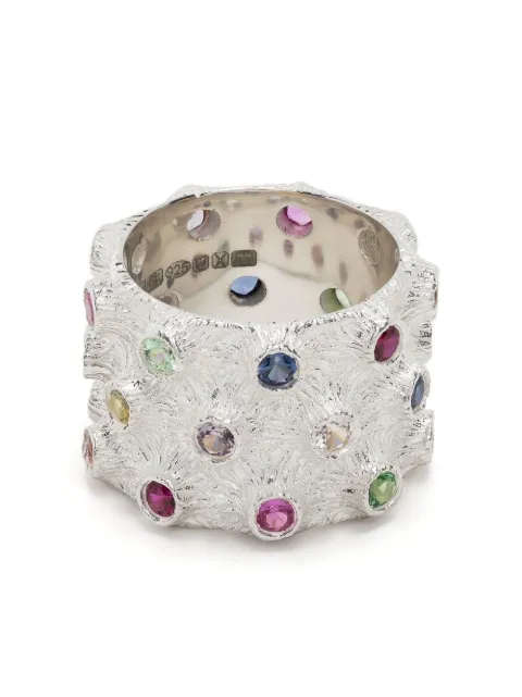 Bleue Burnham Grow With You sapphire band ring