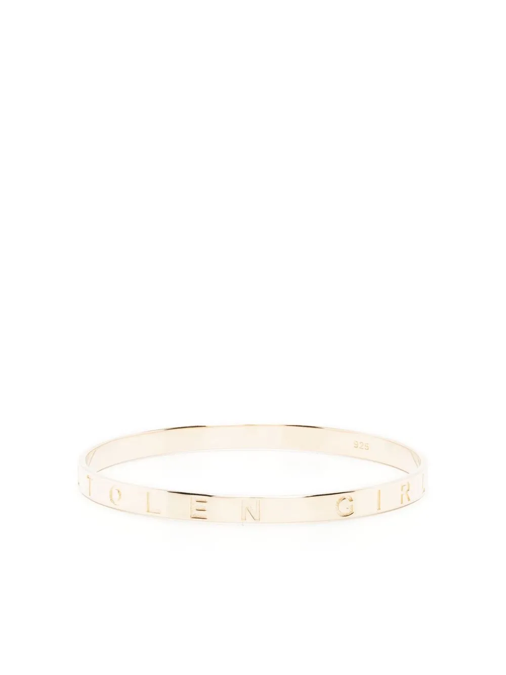 

Stolen Girlfriends Club brazalete Stolen en oro de 9kt - Dorado